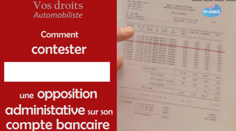 Comment contester une opposition administrative sur son compte bancaire